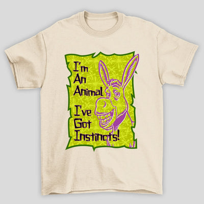 Camiseta Básica Unissex Im An Animal Burro Shrek