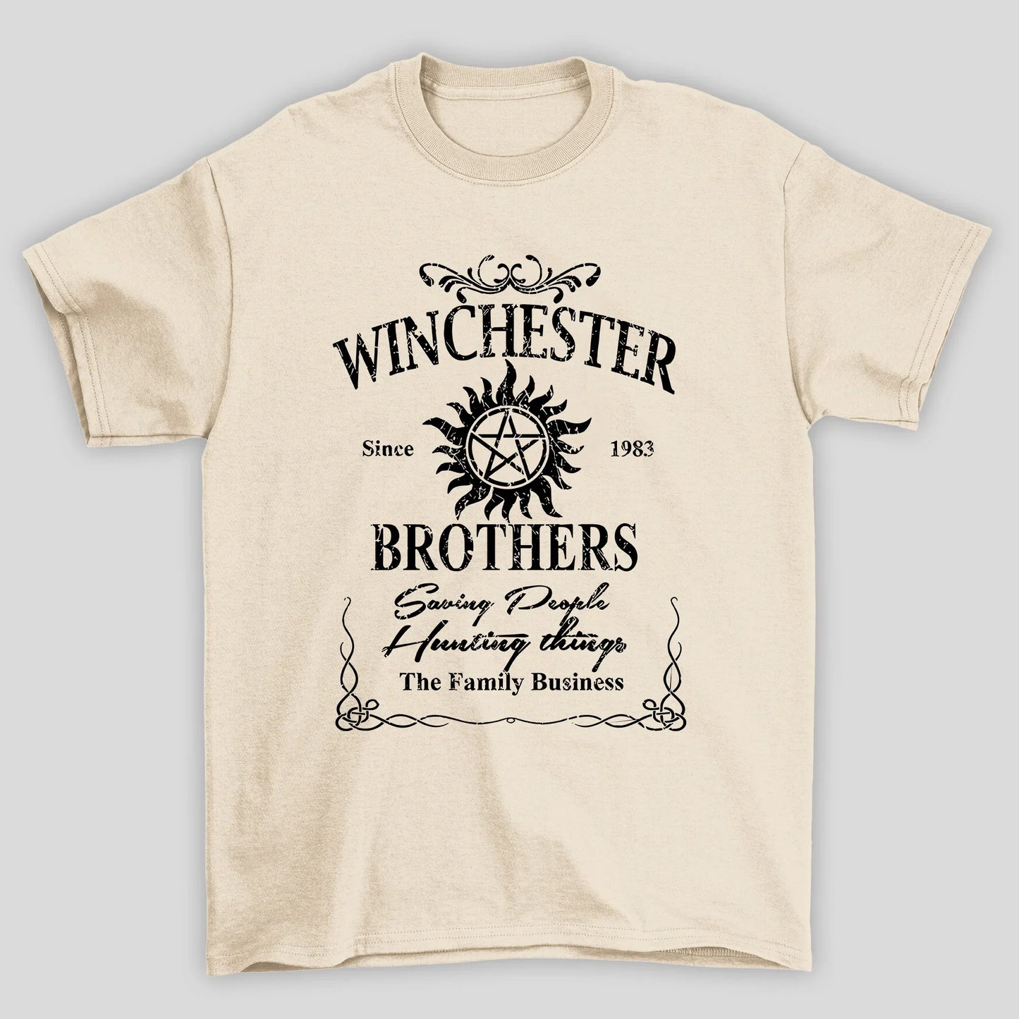 Camiseta Básica Unissex Winchester Brother Supernatural