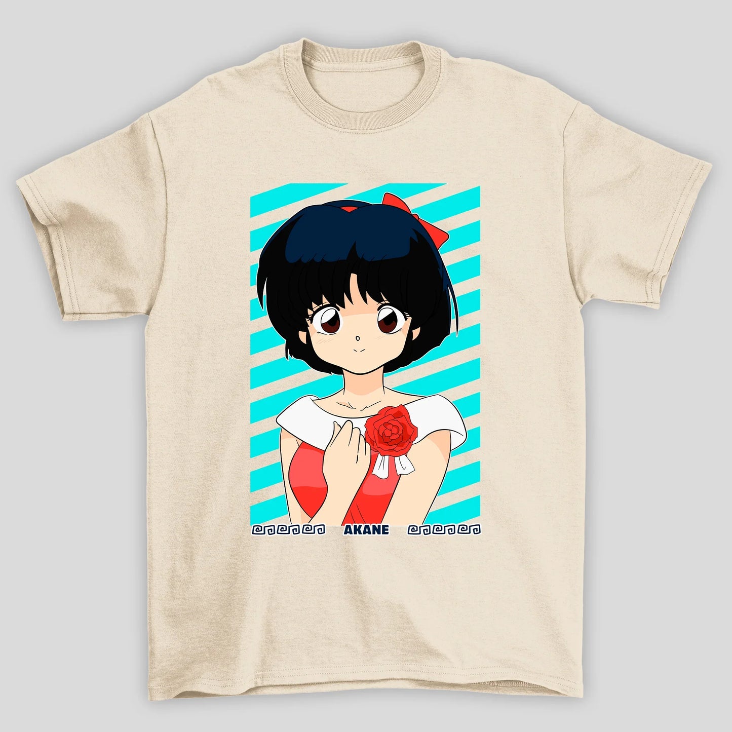 Camiseta Básica Unissex Akane Tendo Ranma