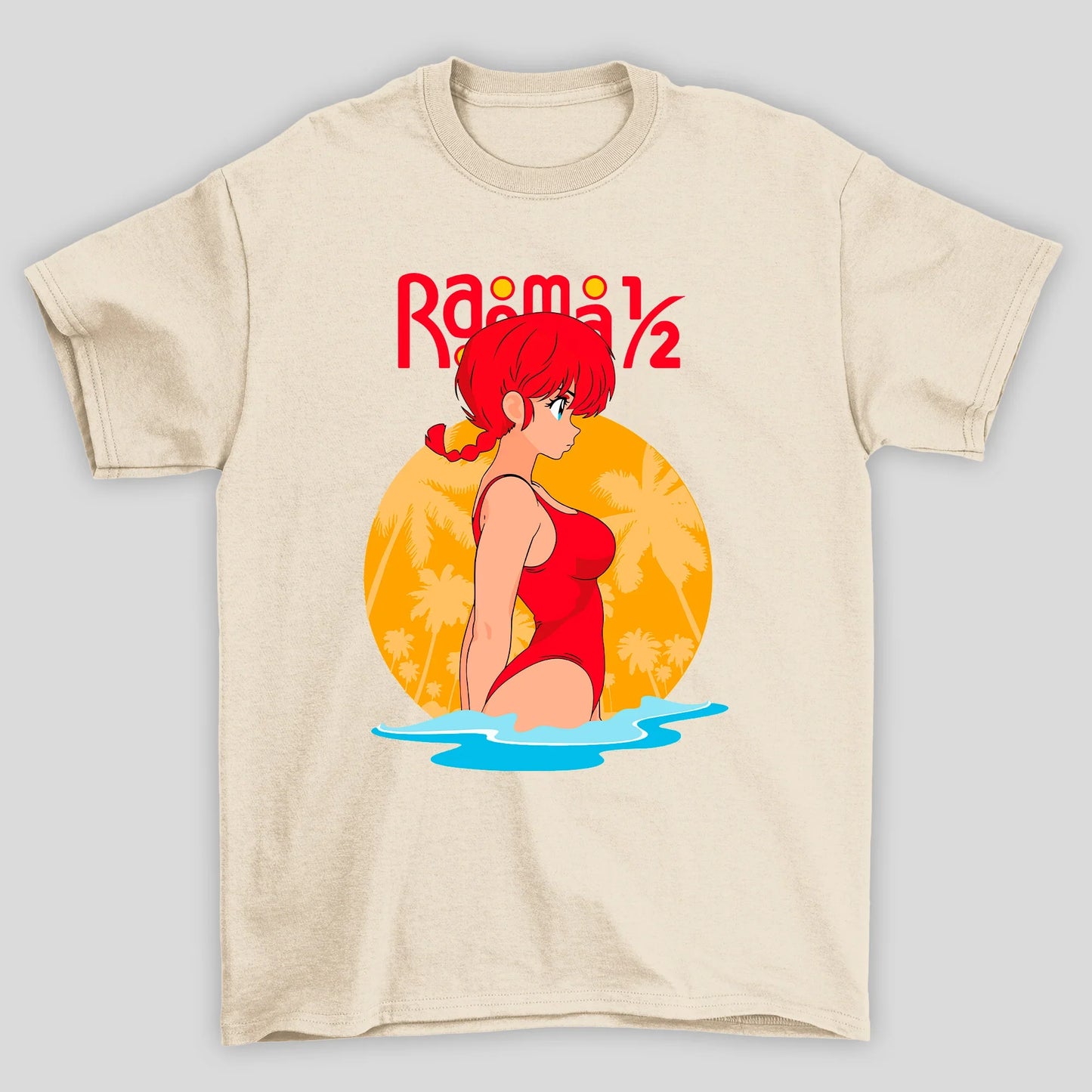 Camiseta Básica Unissex Ranma Saotome Maiô