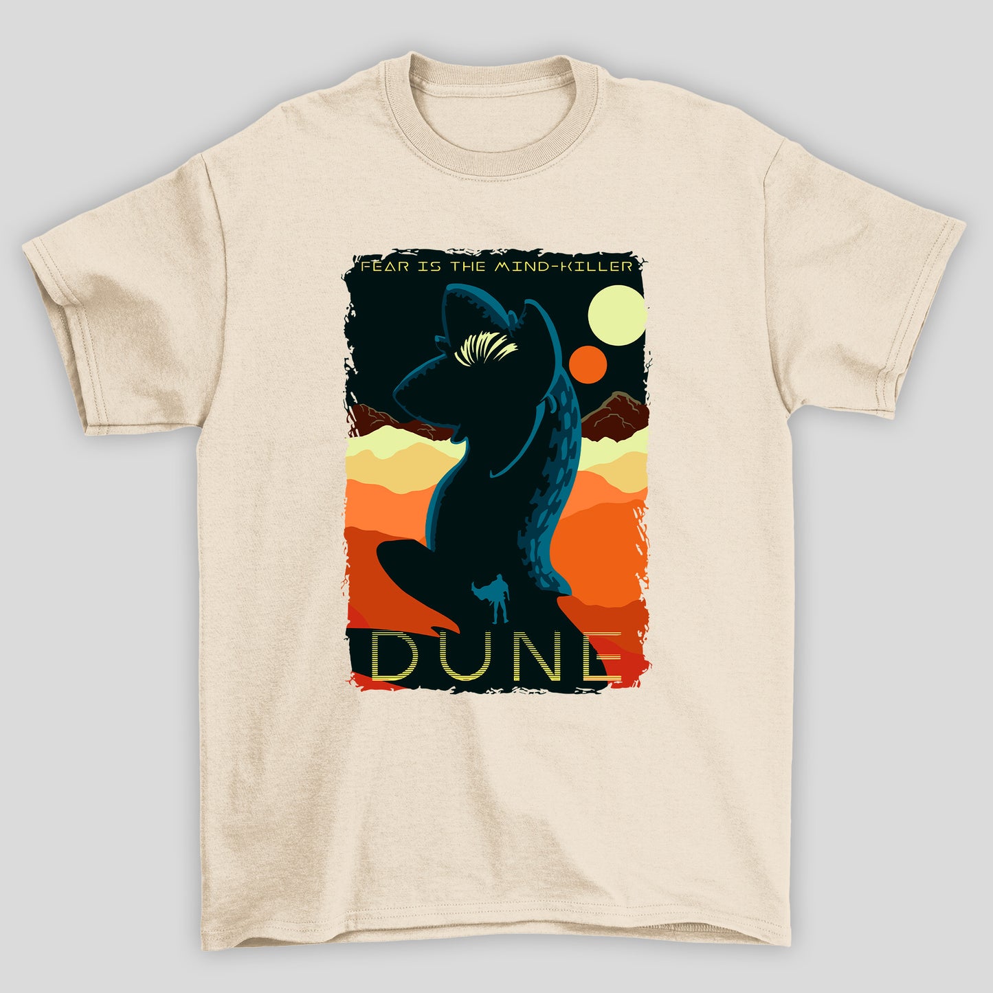 Camiseta Básica Unissex Duna Arte Silhueta