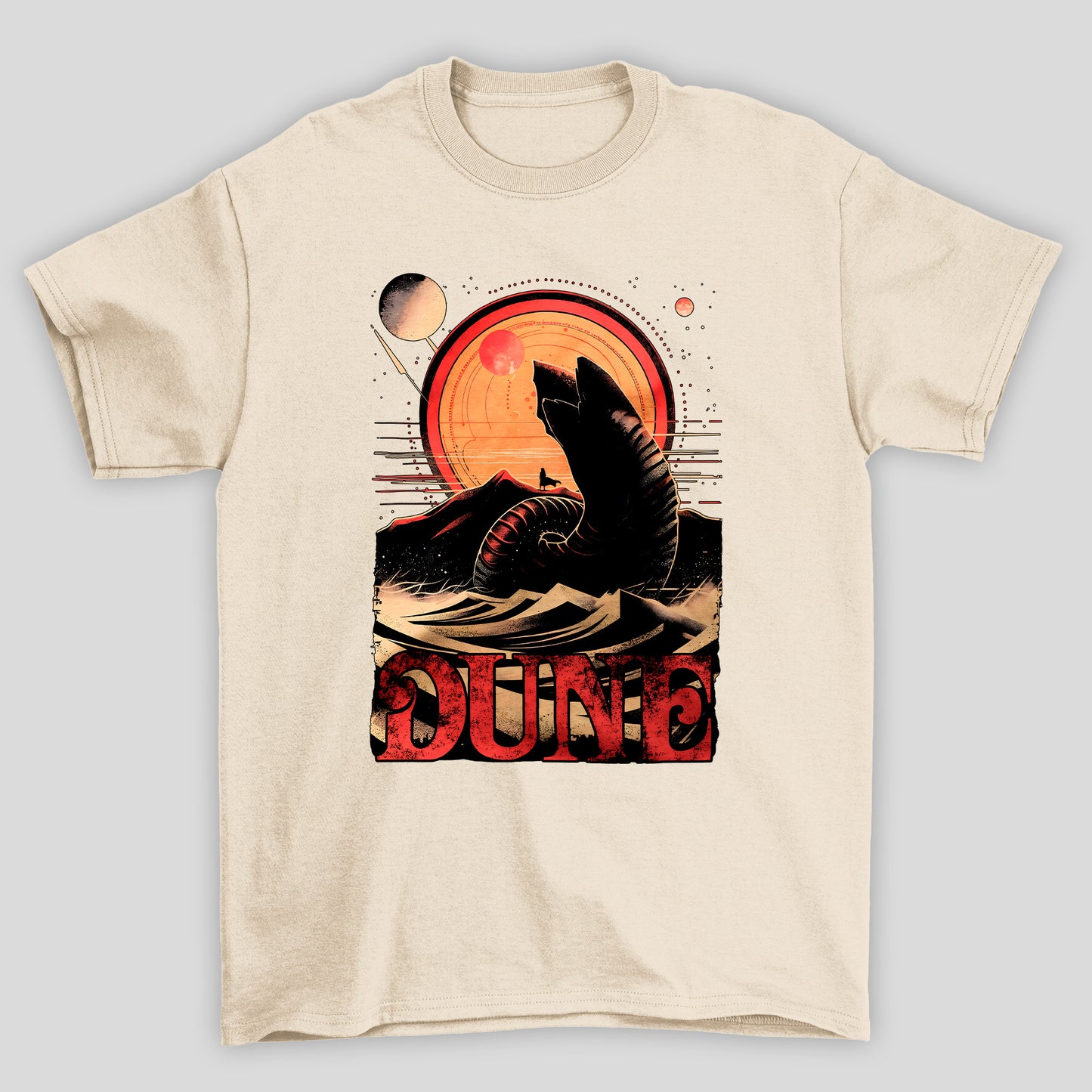 Camiseta Básica Unissex Duna Verme Silhueta