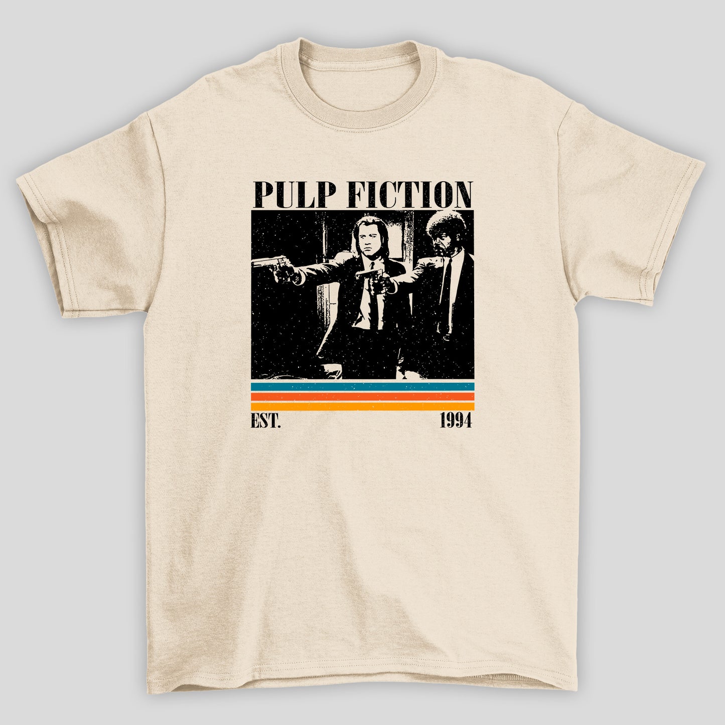 Camiseta Básica Unissex EST 1994 Cena Pulp Fiction