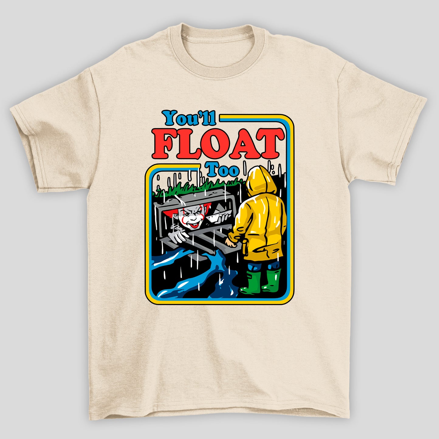 Camiseta Básica Unissex Youll Float Too IT A Coisa