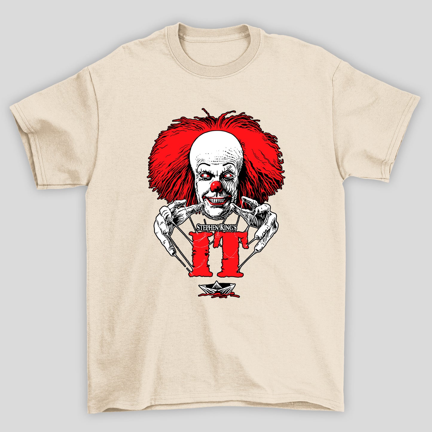 Camiseta Básica Unissex Stephen Kings Old IT A Coisa