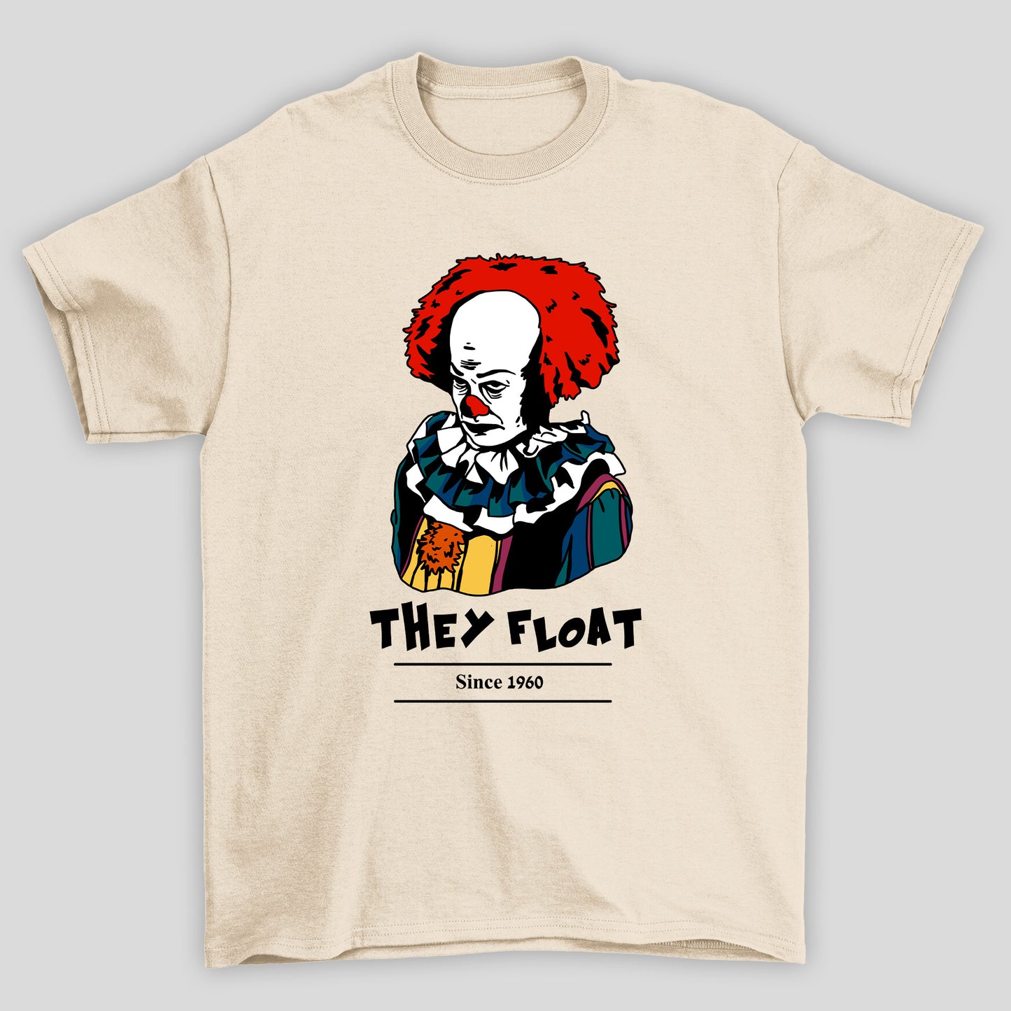 Camiseta Básica Unissex They Float Old IT A Coisa