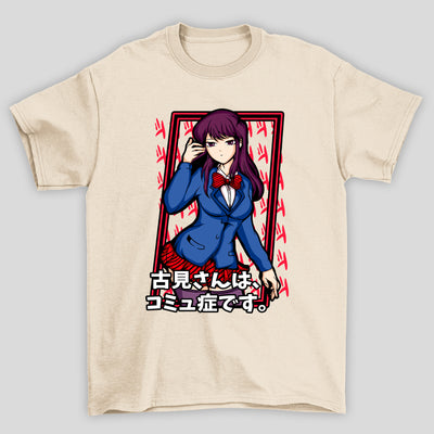 Camiseta Básica Unissex Komi Kanji Komi Cants Communicate