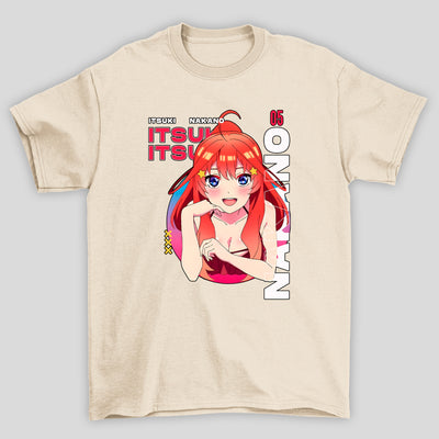Camiseta Básica Unissex Itsuki Bikini The Quintessential Quintuplets