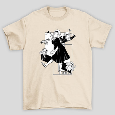 Camiseta Básica Unissex Chika Fujiwara Dancando Kaguya-sama