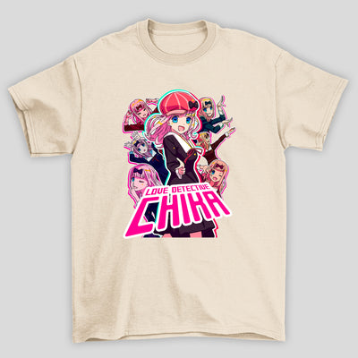 Camiseta Básica Unissex Chika Love Detective Kaguya-sama