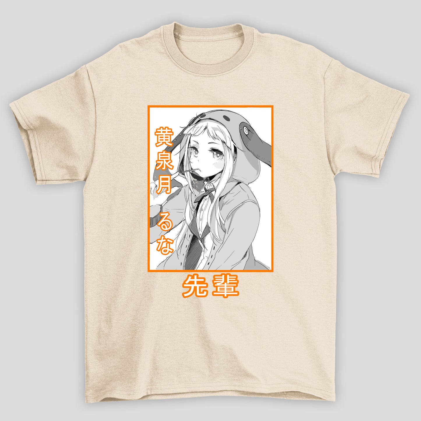 Camiseta Básica Unissex Runa Yomozuki Kanji Kakegurui