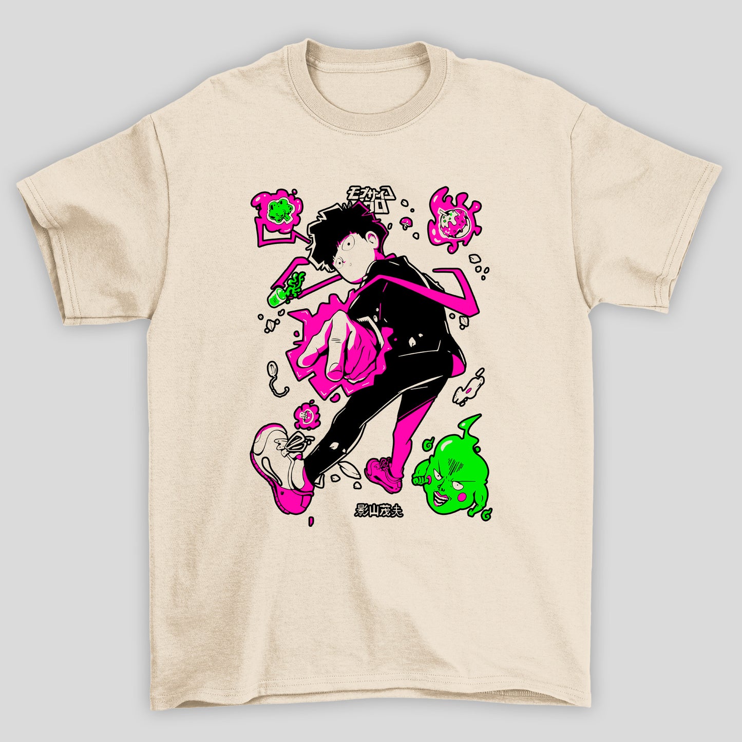 Camiseta Básica Unissex Shigeo Kageyama Mob Psycho 100
