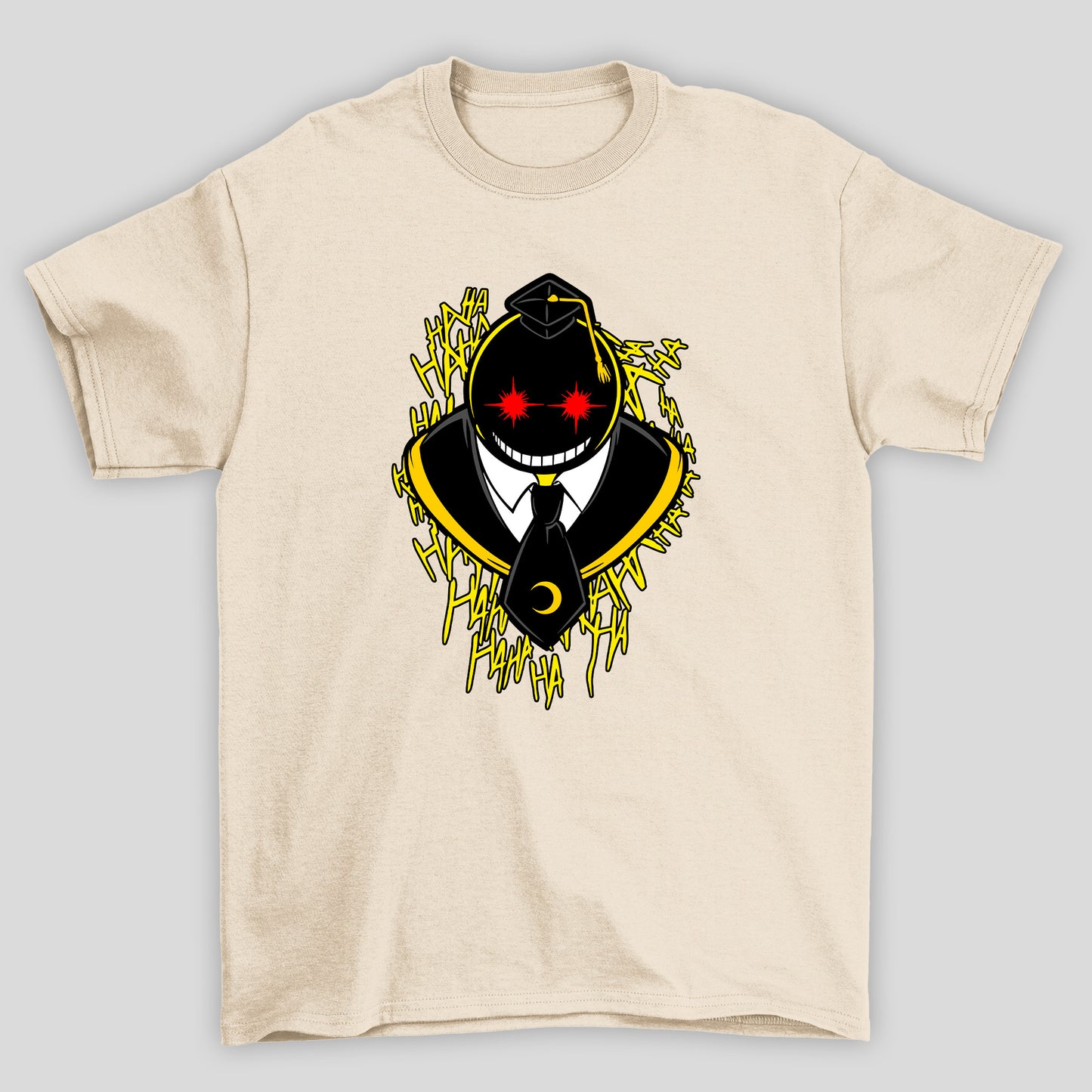 Camiseta Básica Unissex Koro Sensei HAHAHA