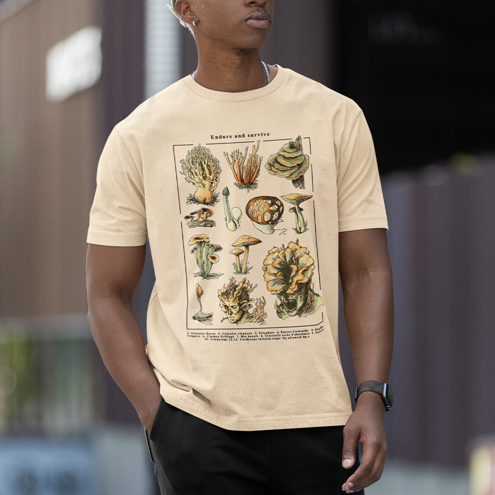 Camiseta Básica Unissex The Last Of Us Cordyceps