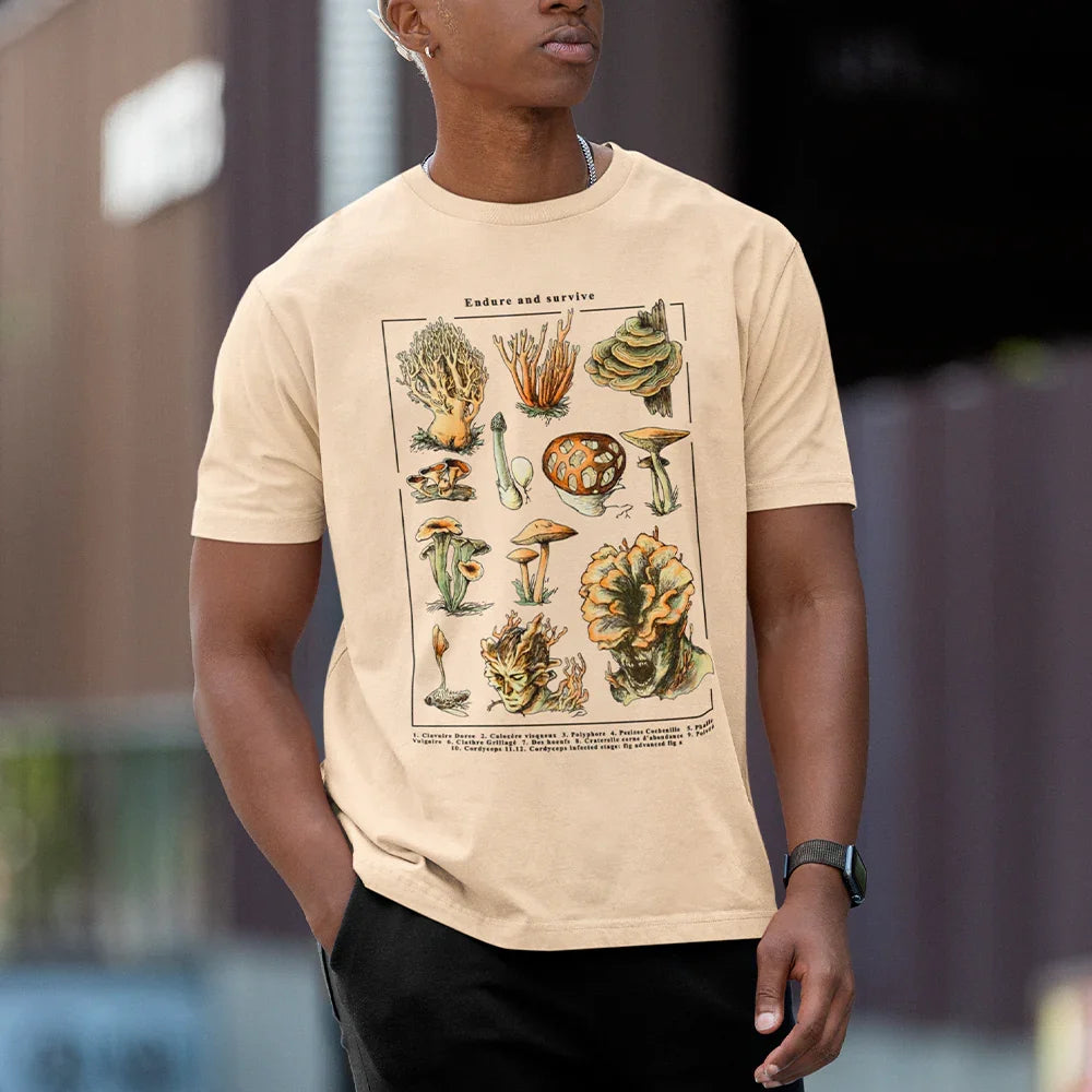 Camiseta Básica Unissex The Last Of Us Cordyceps