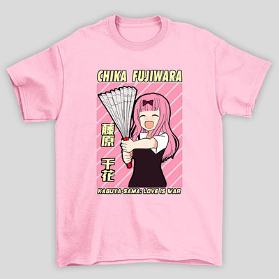 Camiseta Básica Unissex Chika Fujiwara Kaguya-sama