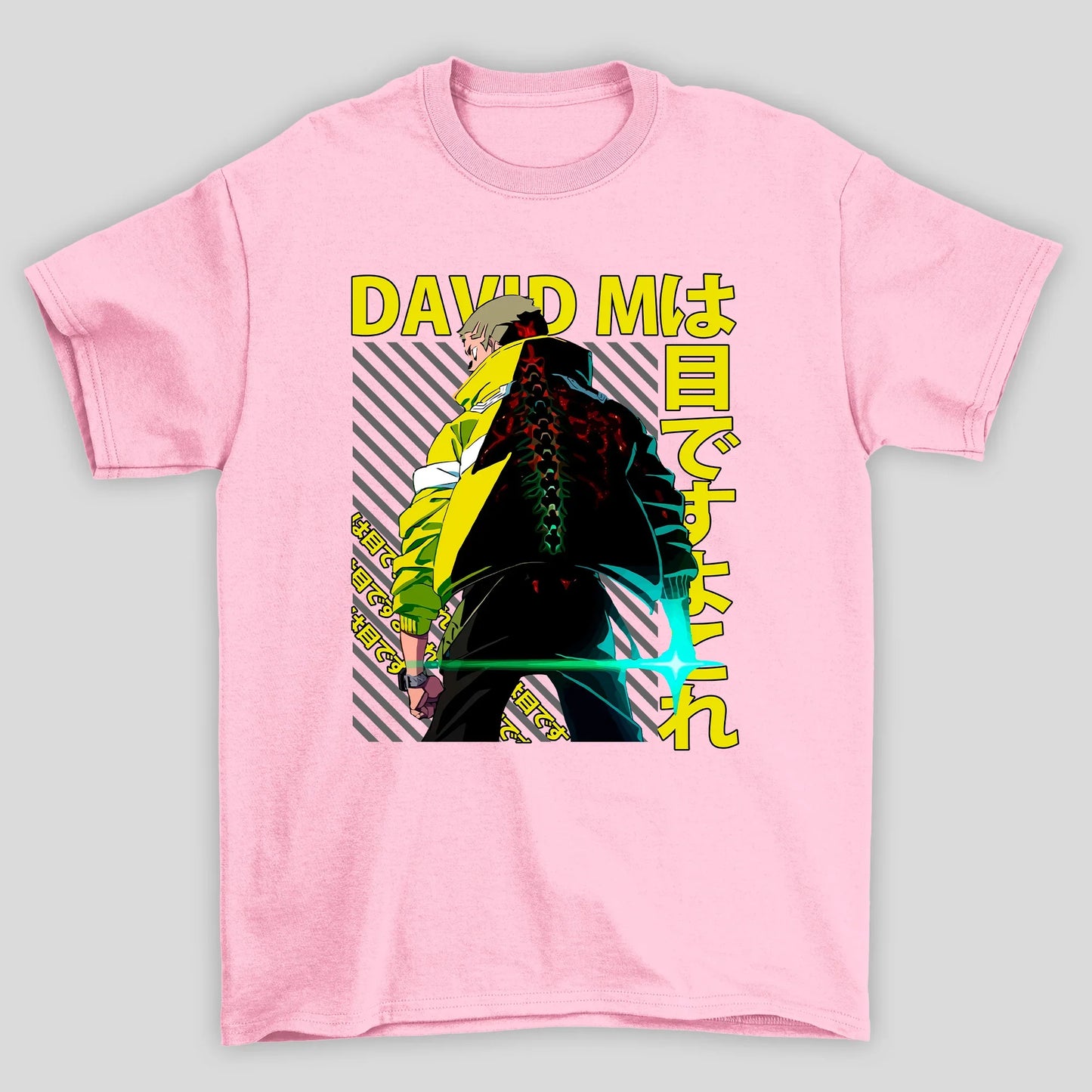 Camiseta Básica Unissex David Cyberpunk