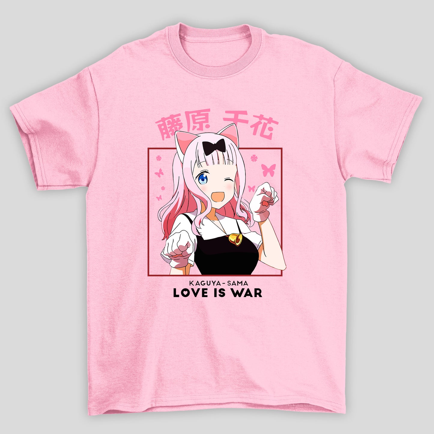 Camiseta Básica Unissex Kaguya-sama kawaii