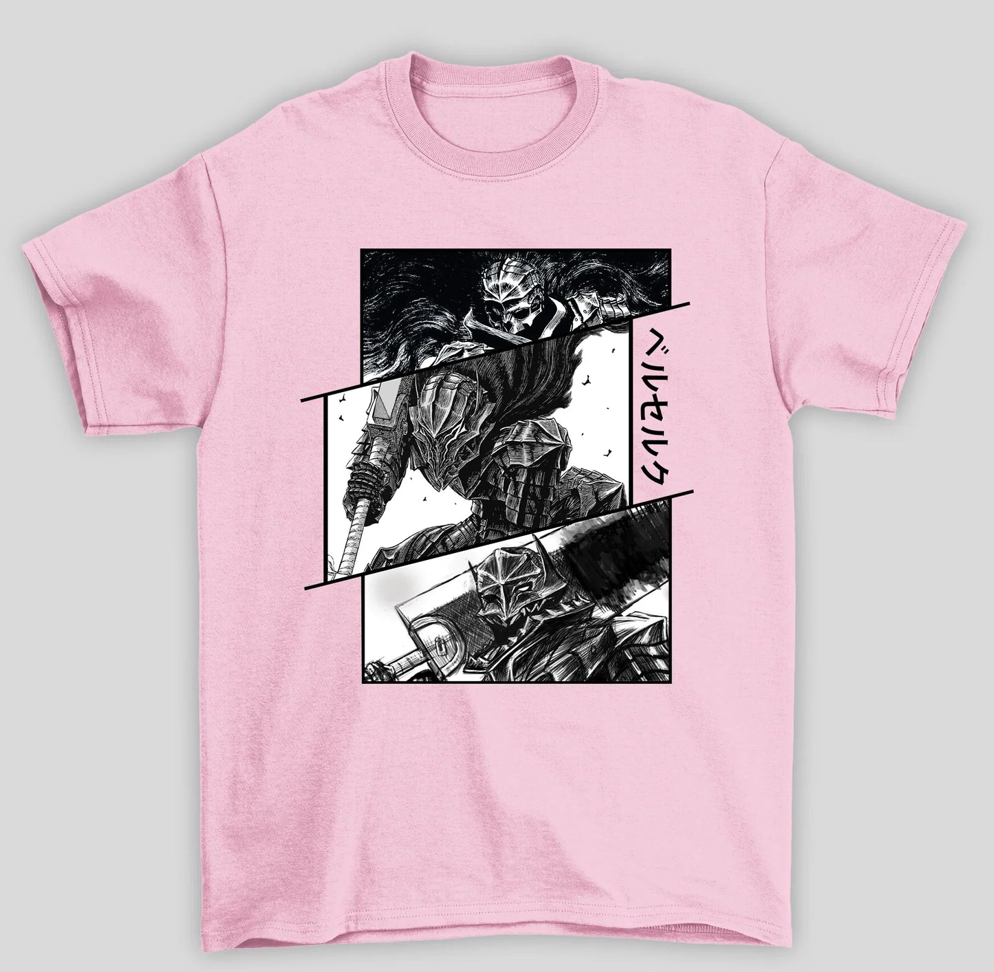Camiseta Básica Unissex Berserk Anime