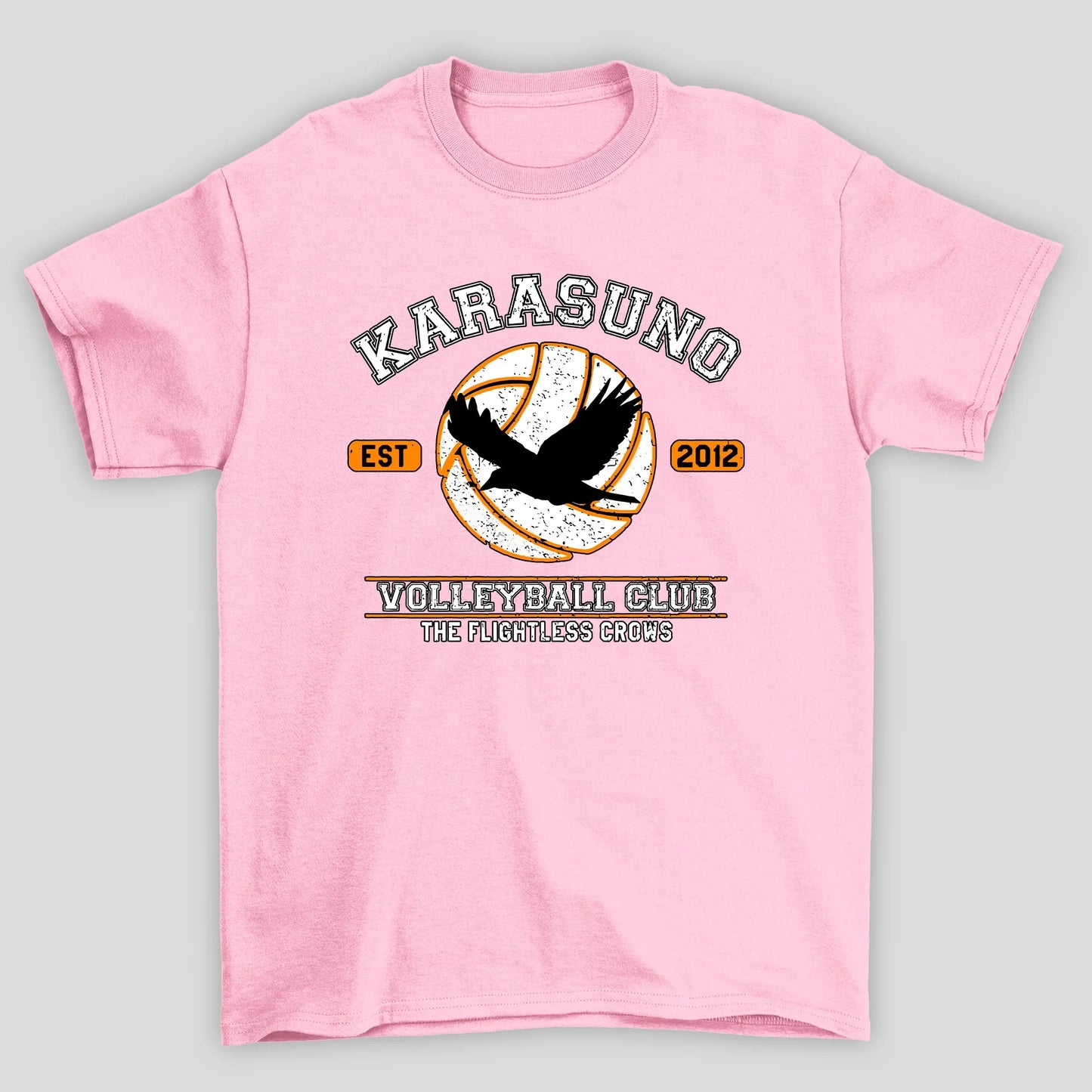 Camiseta Básica Unissex Anime Haikyu!! The Flightless Crows