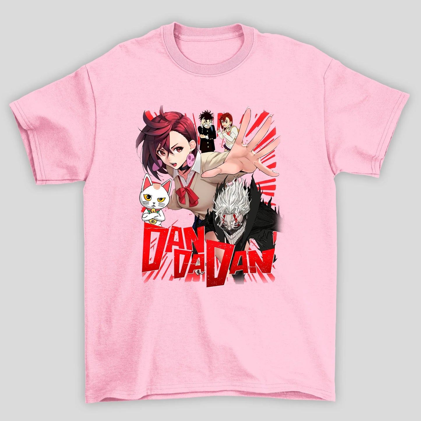 Camisea Básica Unissex Dandadan Okarun Okarun Momo Ayase