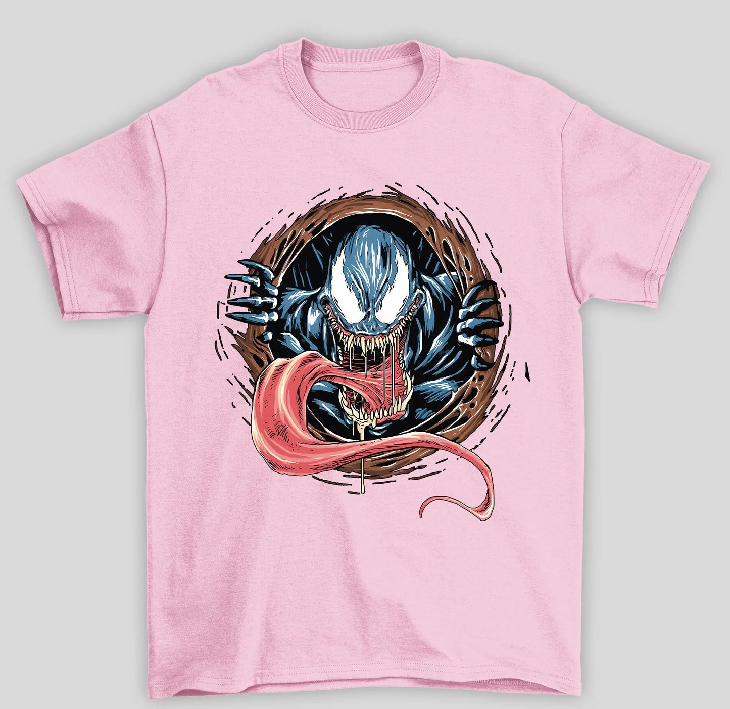 Camiseta Básica Unissex Venom Buraco