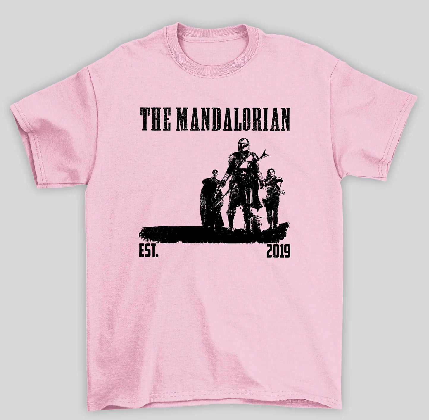 Camiseta Básica Unissex The Mandalorian Squad