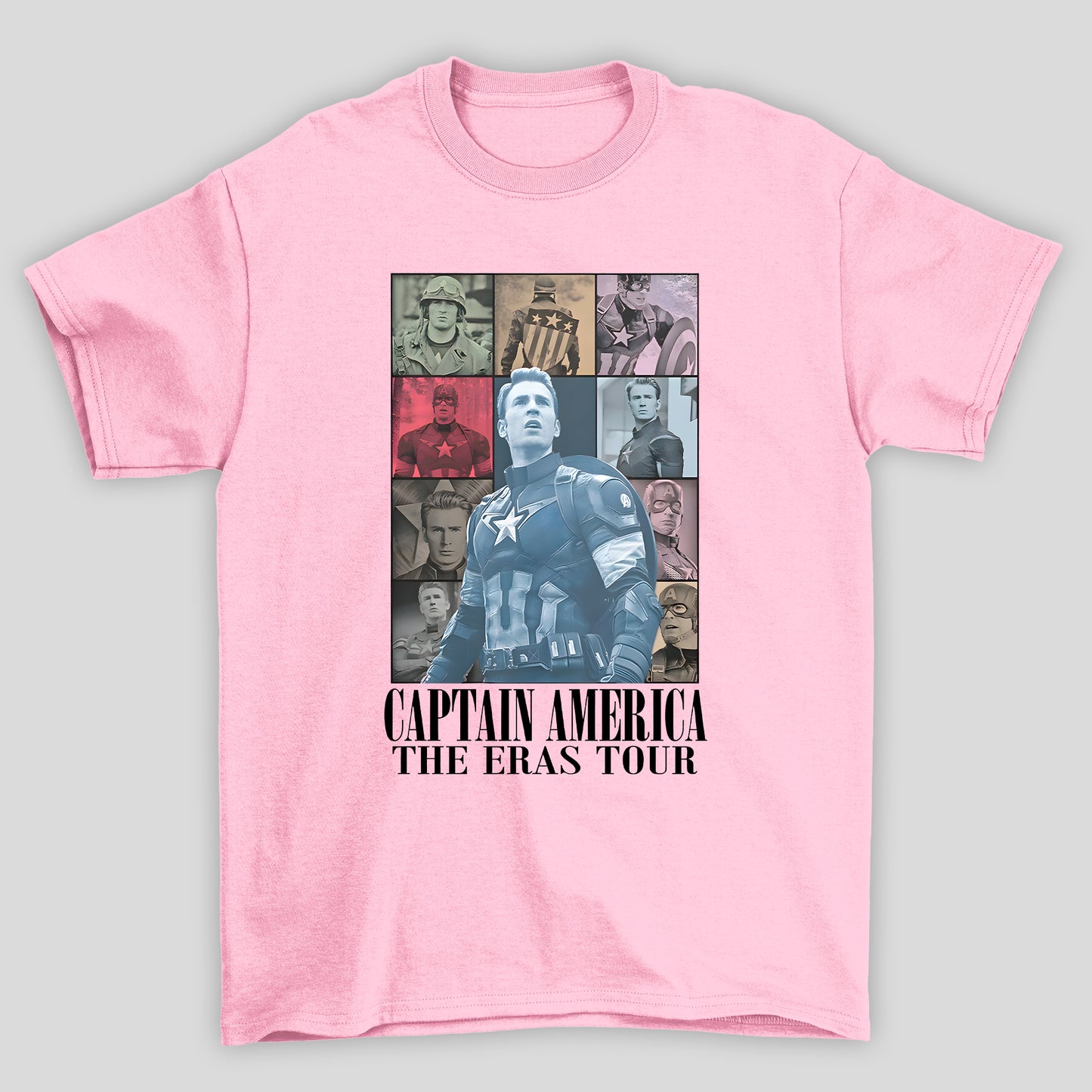 Camiseta Básica Unissex Capitão América The Eras Tour