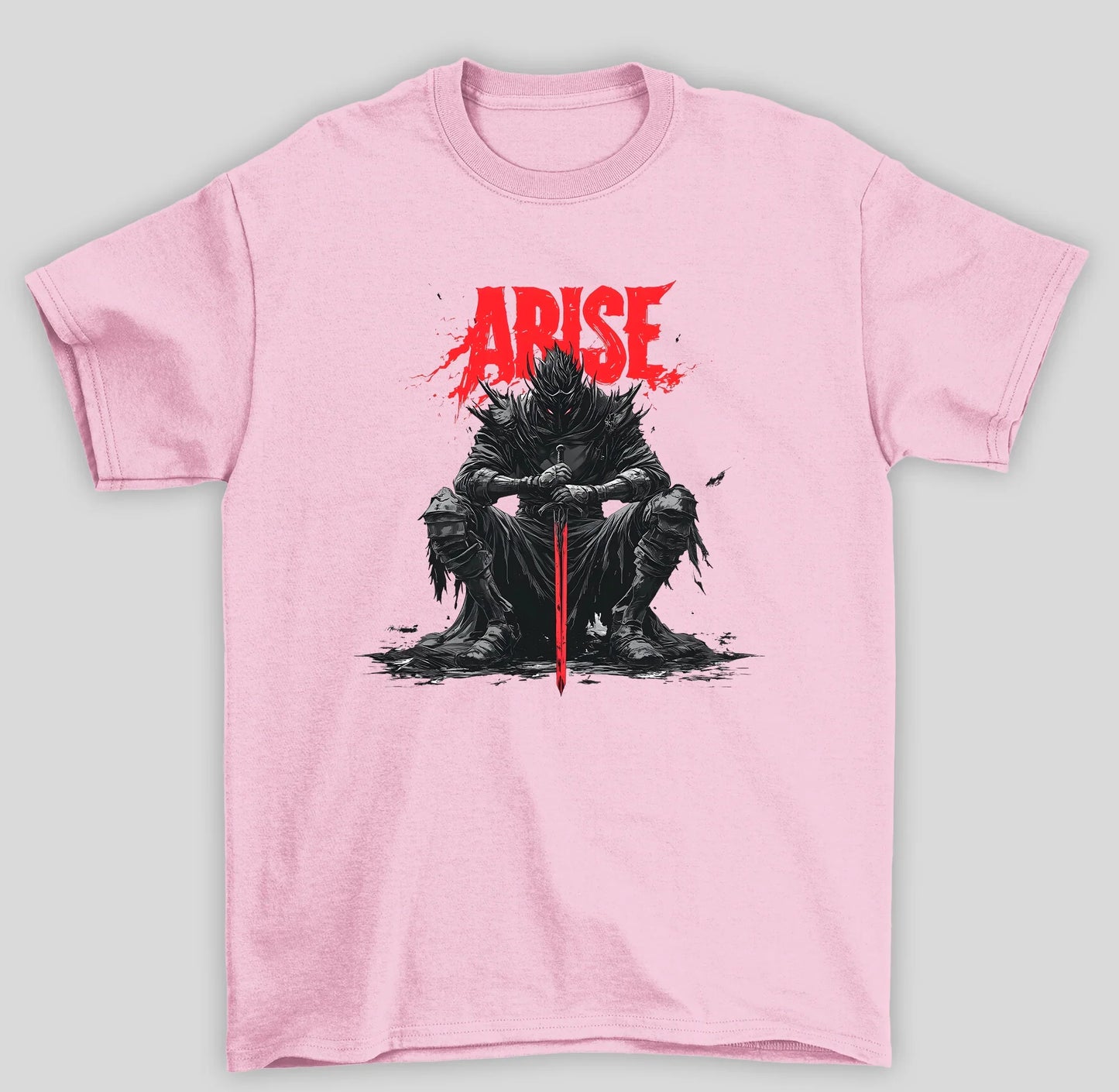 Camiseta Básica Unissex Solo Leveling Arise Cavaleiro