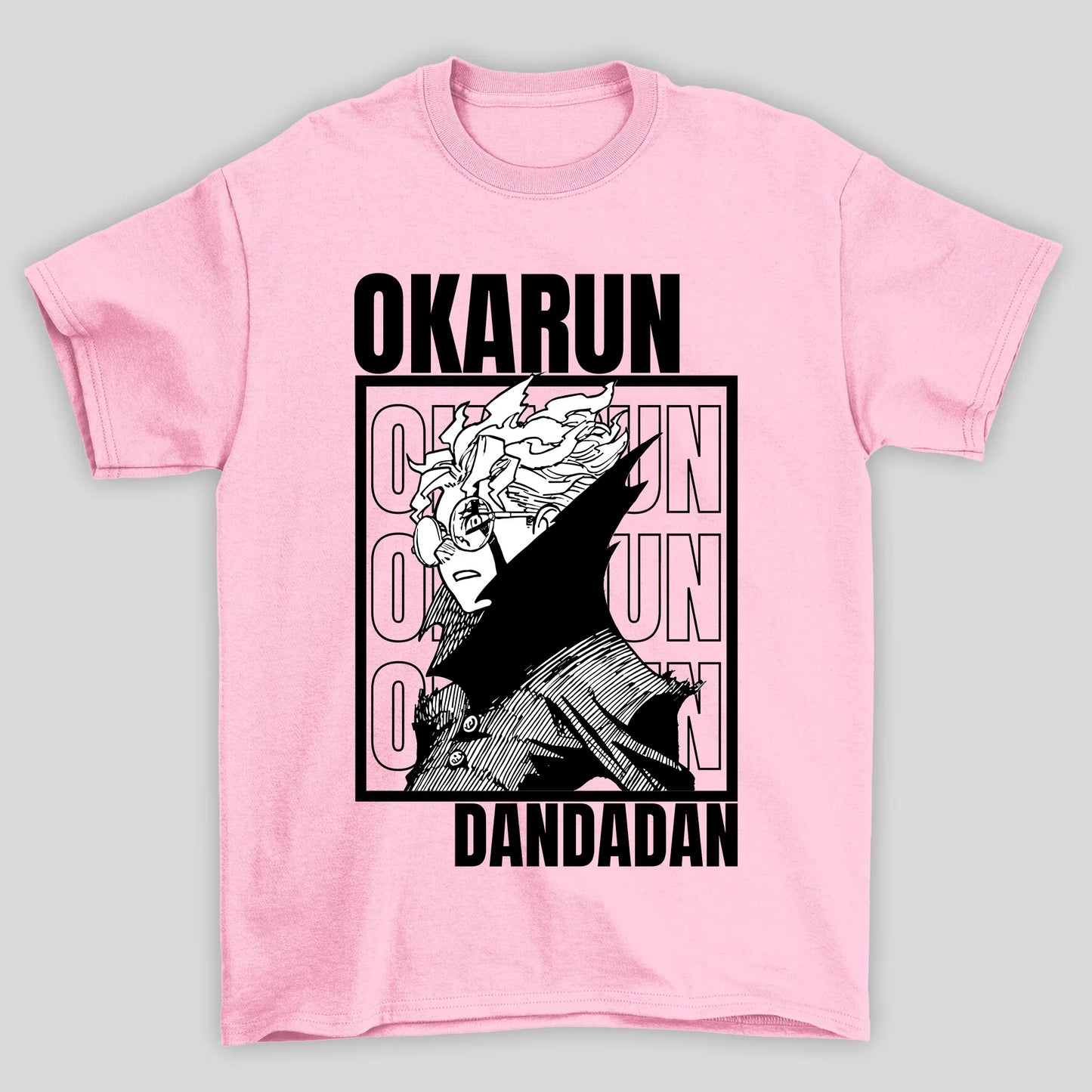 Camiseta Básica Unissex Dandadan Demon Oculos