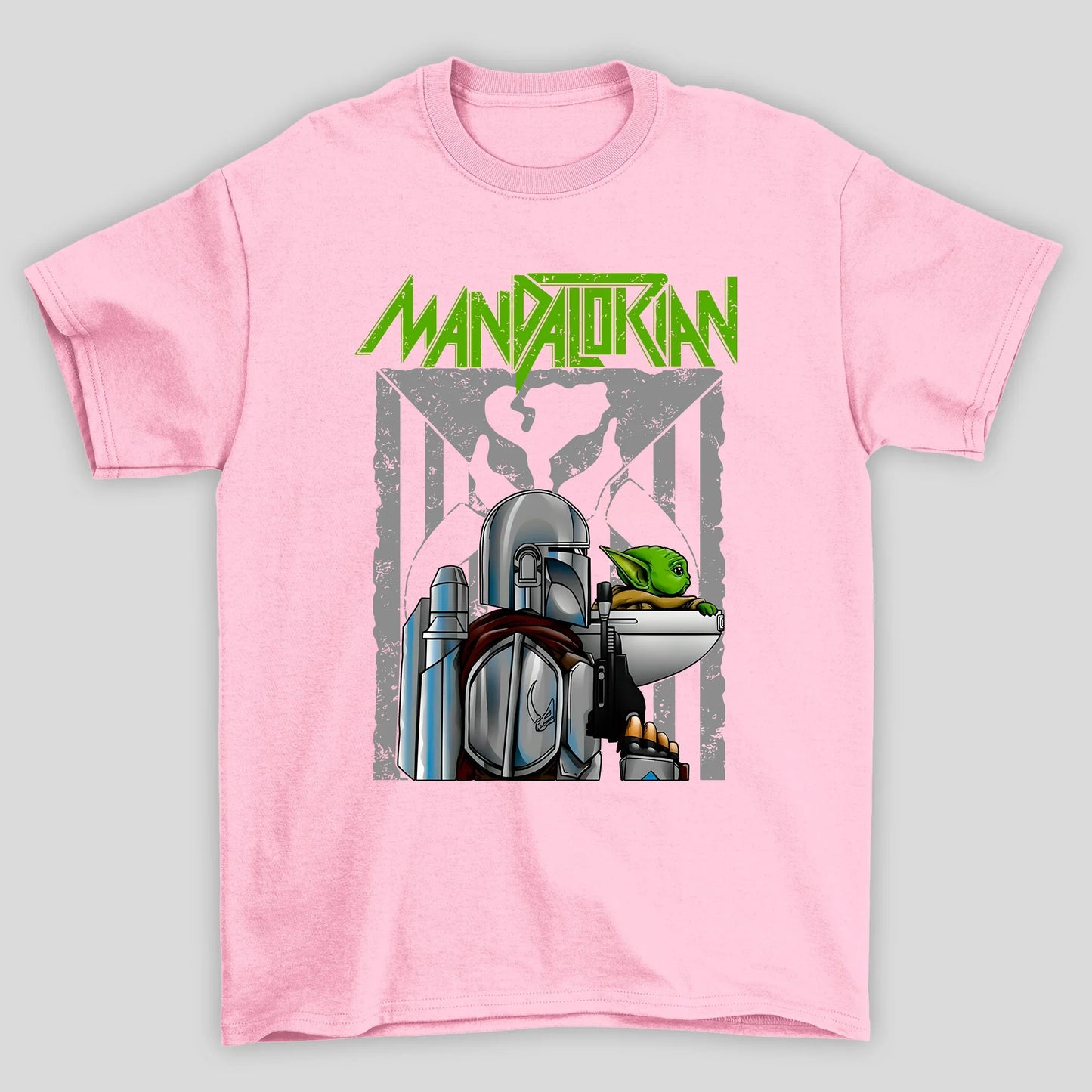 Camiseta Básica Unissex Perfil Baby Yoda Mandalorian