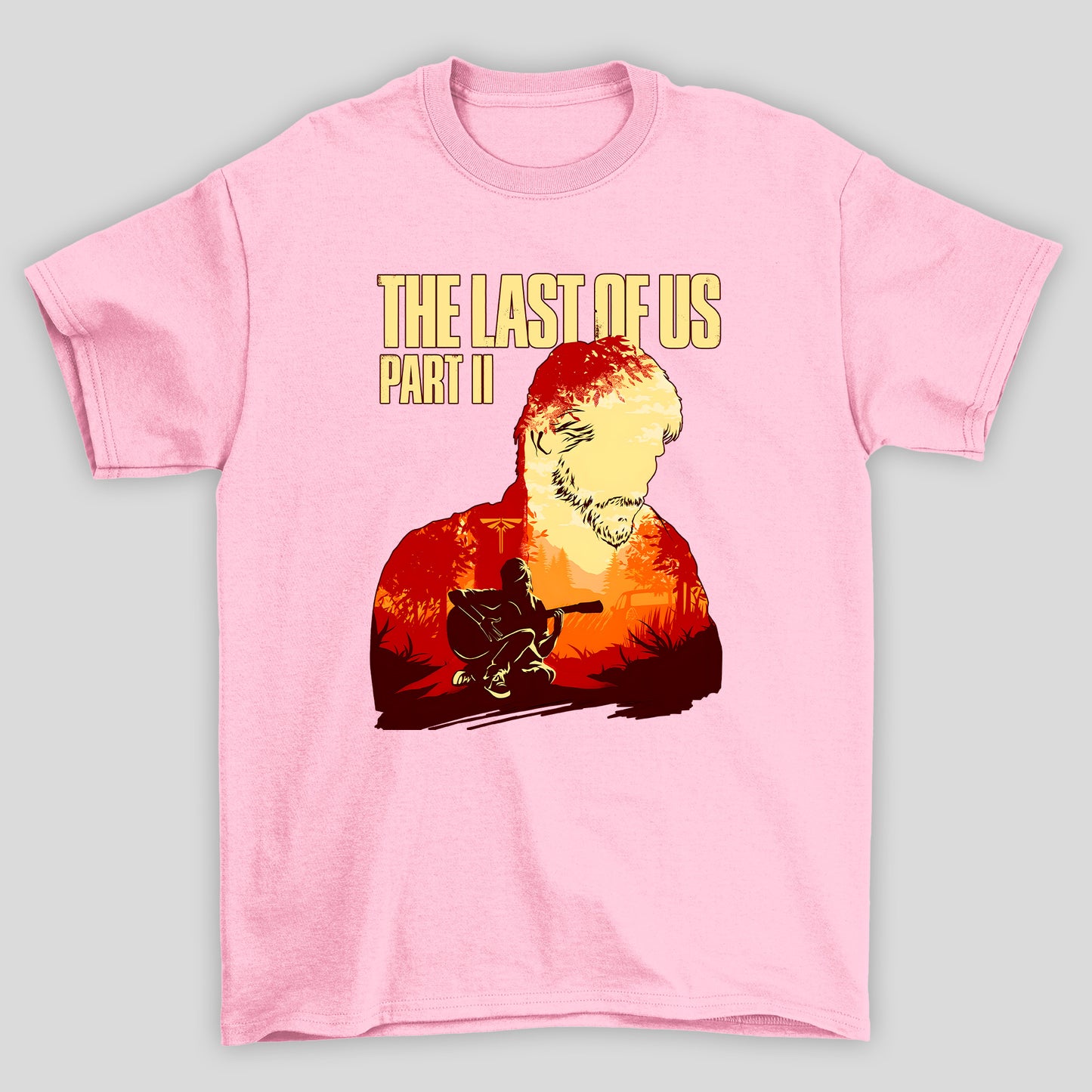 Camiseta Básica Unissex The Last Of Us Ellie Joel Silhueta