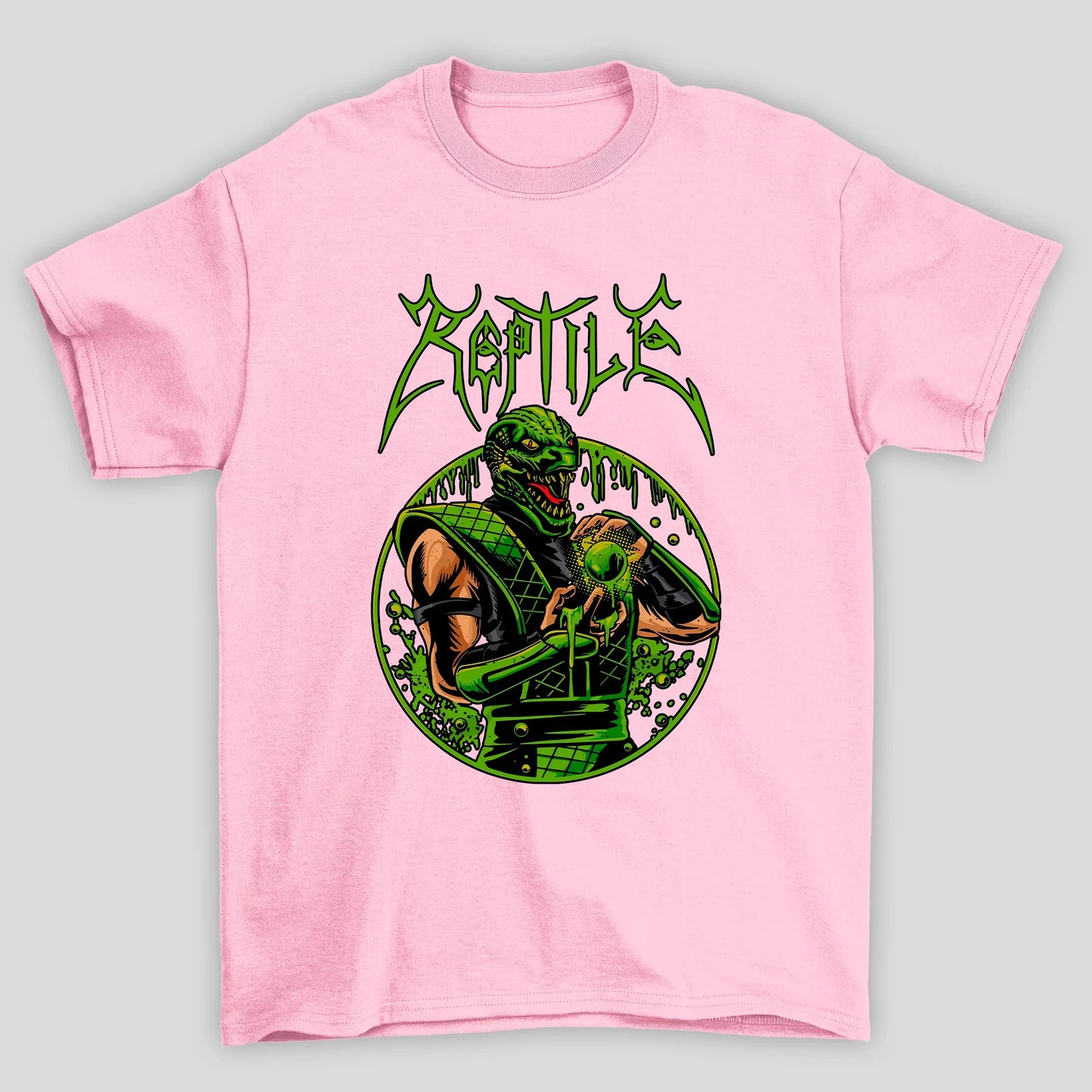 Camiseta Básica Unissex Mortal Kombat Ninja Reptile