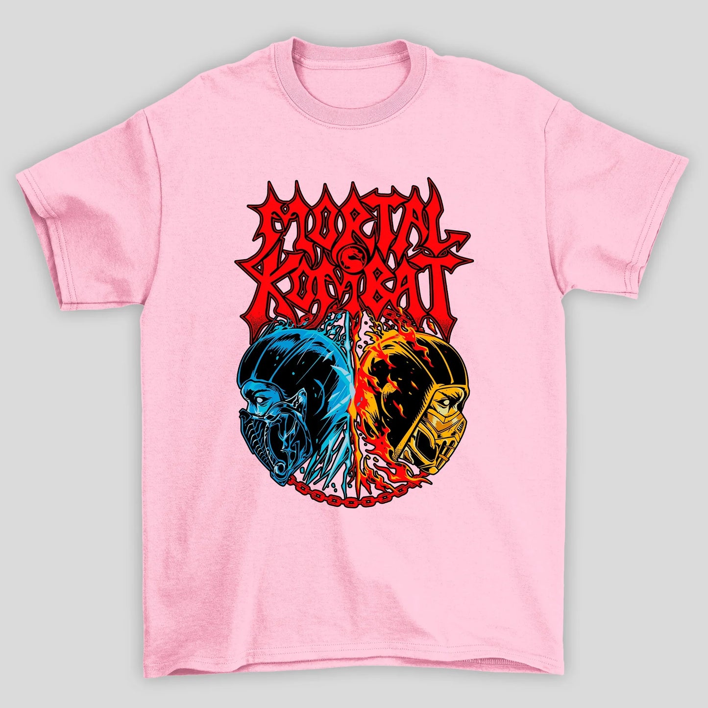 Camiseta Básica Unissex Mortal Kombat Ninjas Subzero