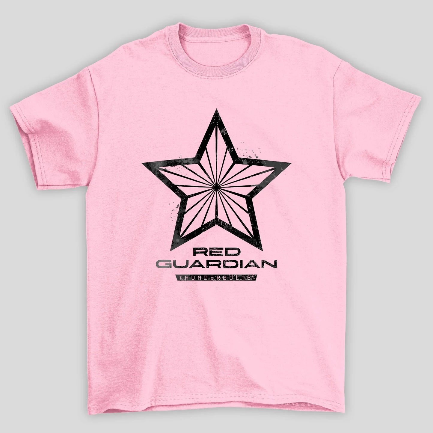 Camiseta Básica Unissex Thunderbolts Logo Red Guardian