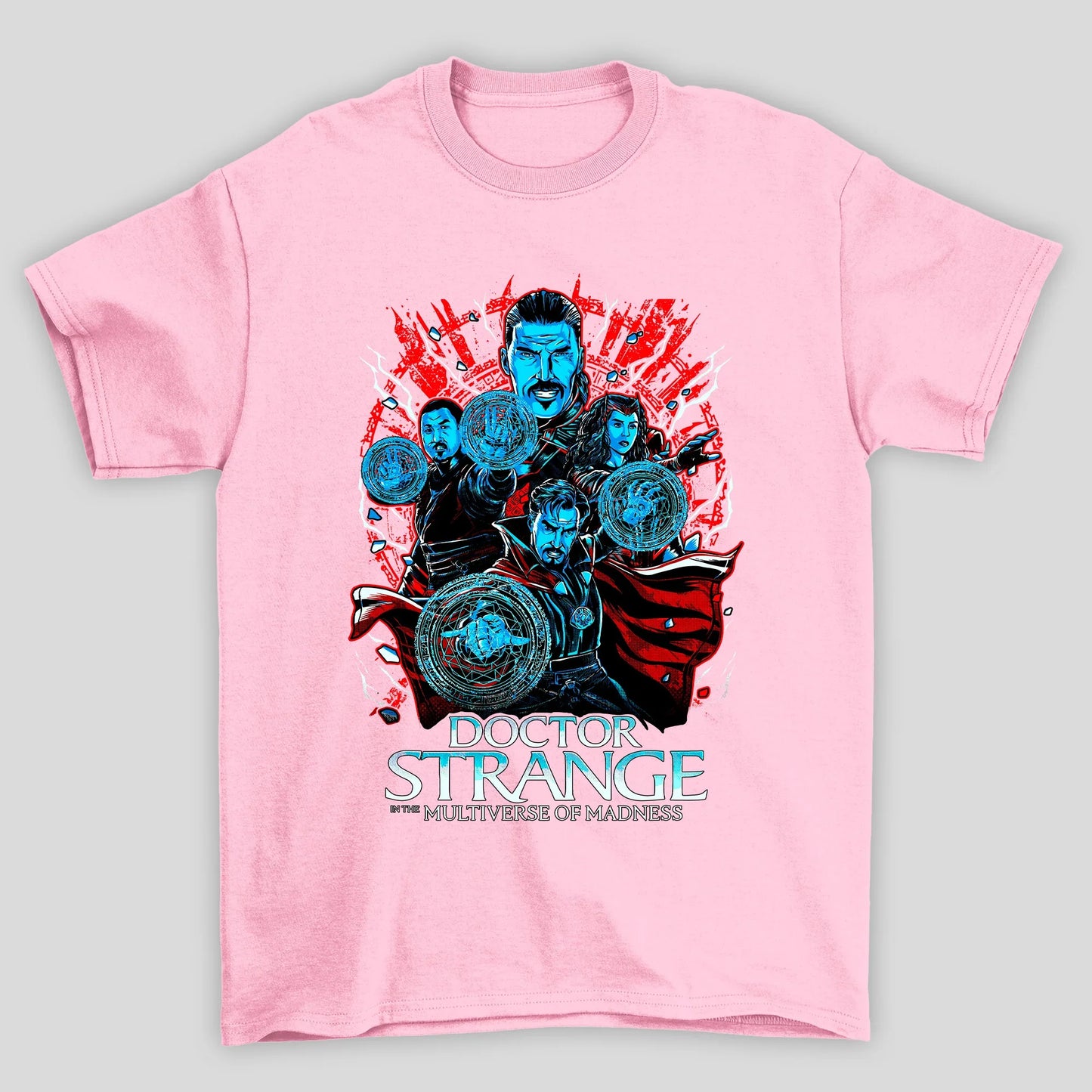 Camiseta Básica Unissex Dr Strange Multiverse Of Madness