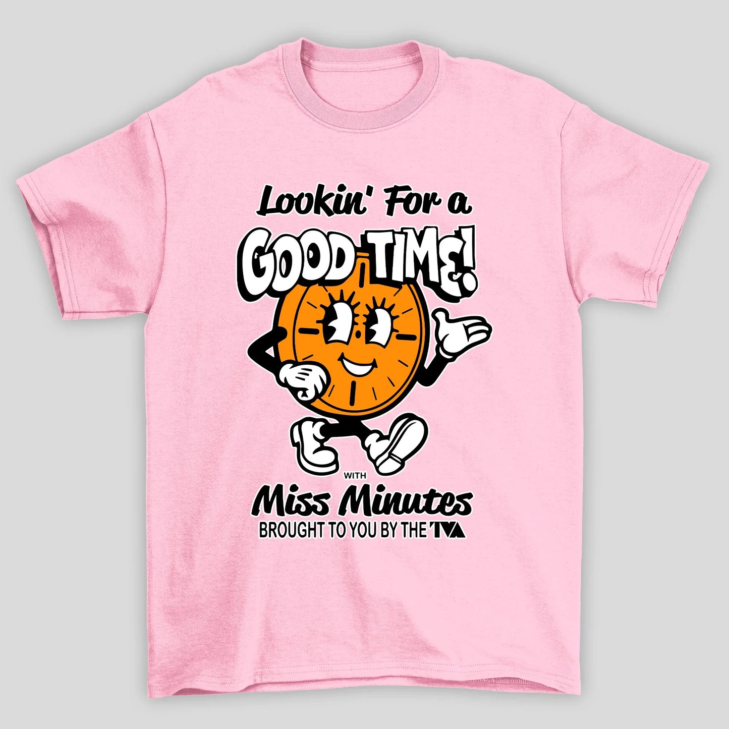Camiseta Básica Unissex Good Time Relogio Loki