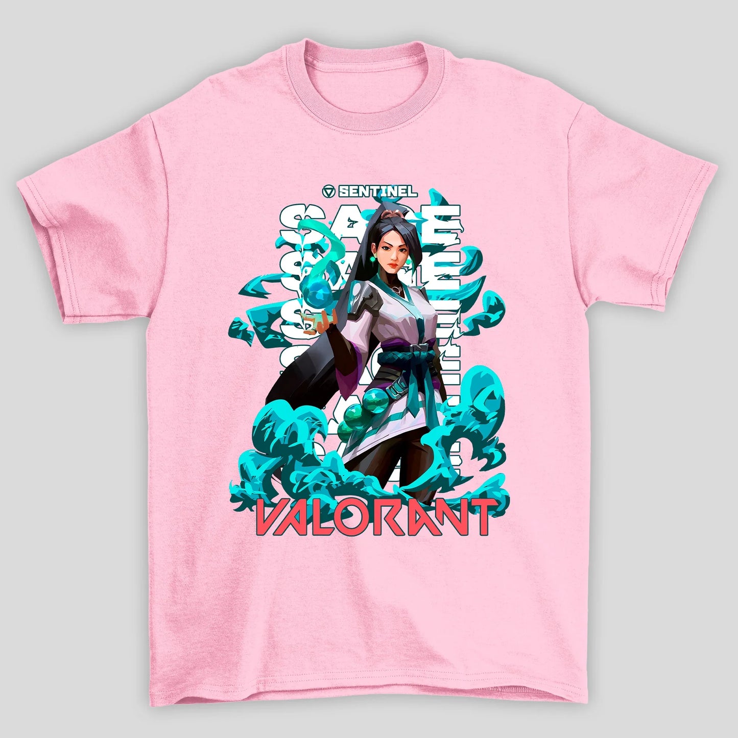 Camiseta Básica Unissex Sage Sentinel Valorant