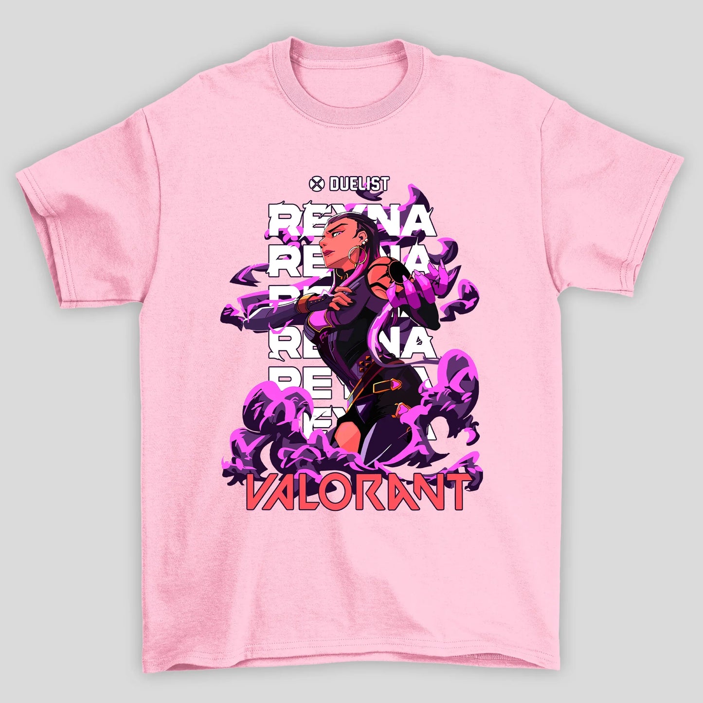 Camiseta Básica Unissex Reyna Duaelist Valorant