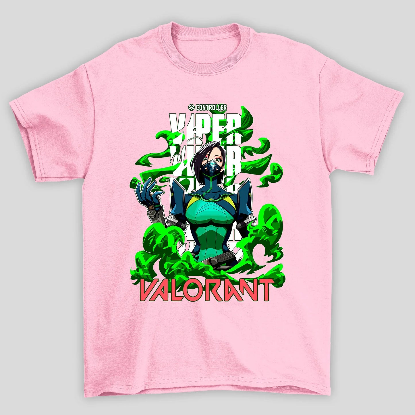 Camiseta Básica Unissex Viper Controller Valorant