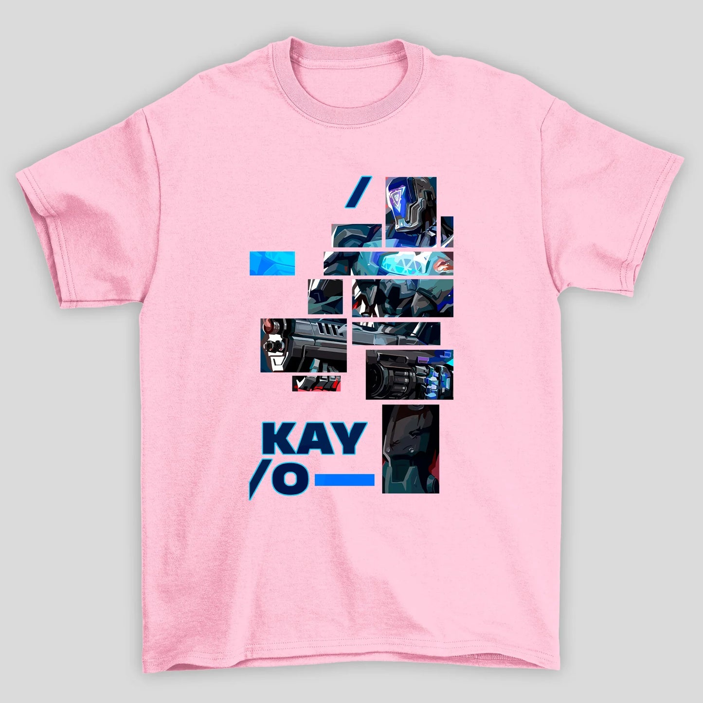 Camiseta Básica Unissex Kayo Quadrados Valorant