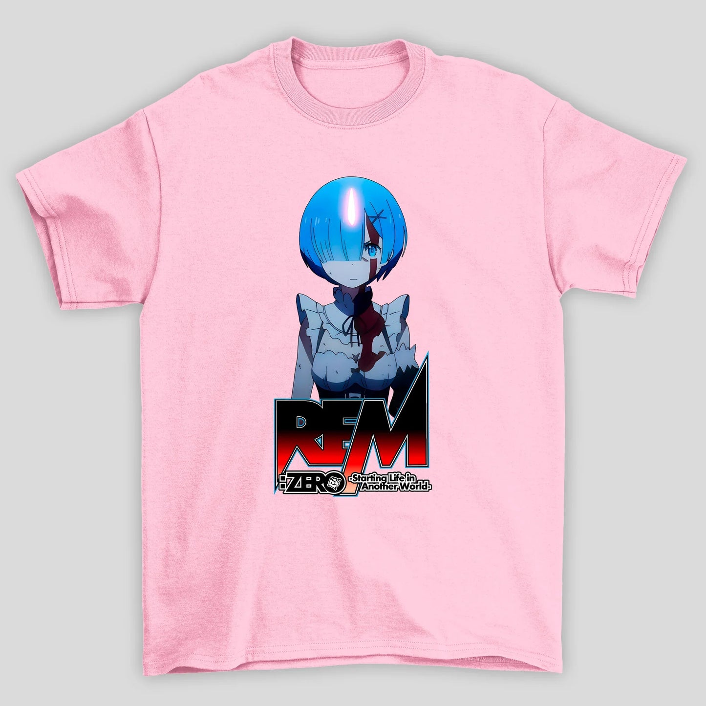 Camiseta Básica Unissex Rem Sangue Re Zero