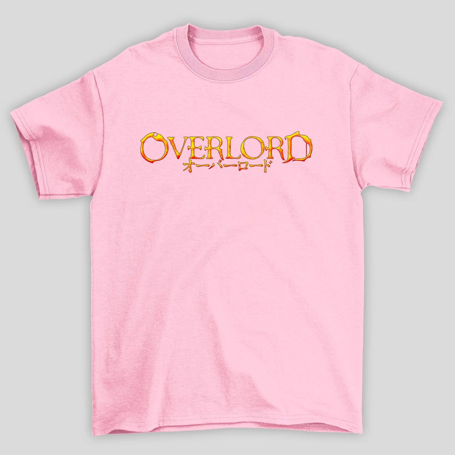 Camiseta Básica Unissex Overlord Logo Dourado