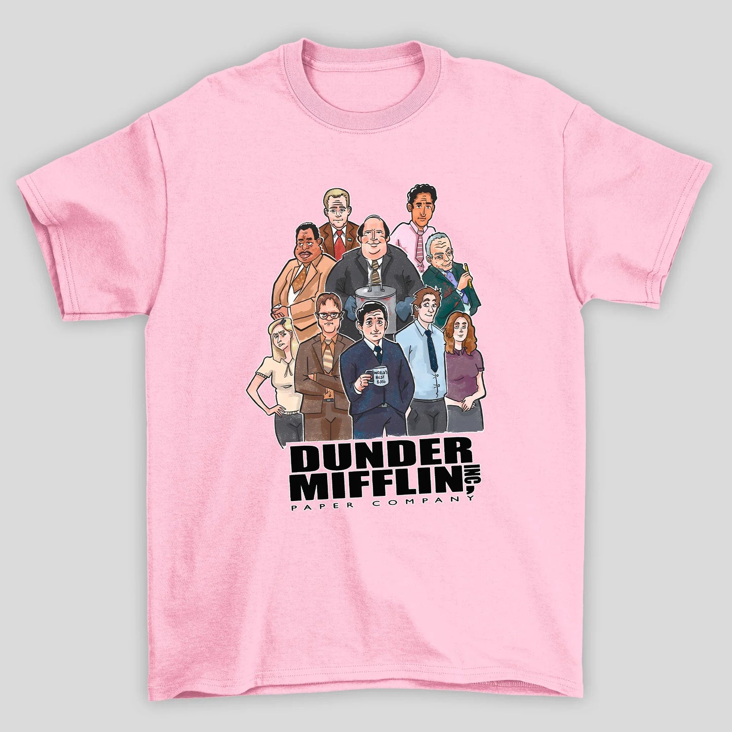 Camiseta Básica Unissex The Office Personagens