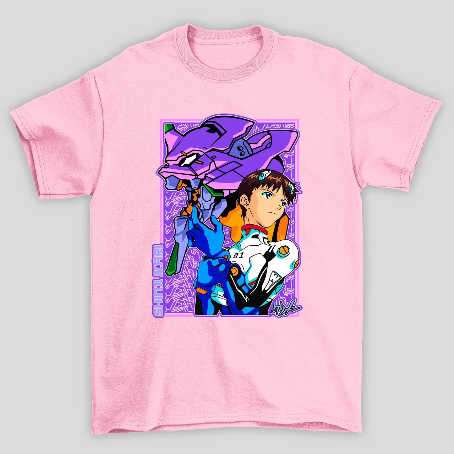 Camiseta Básica Unissex Shinji Mecha Evangelion