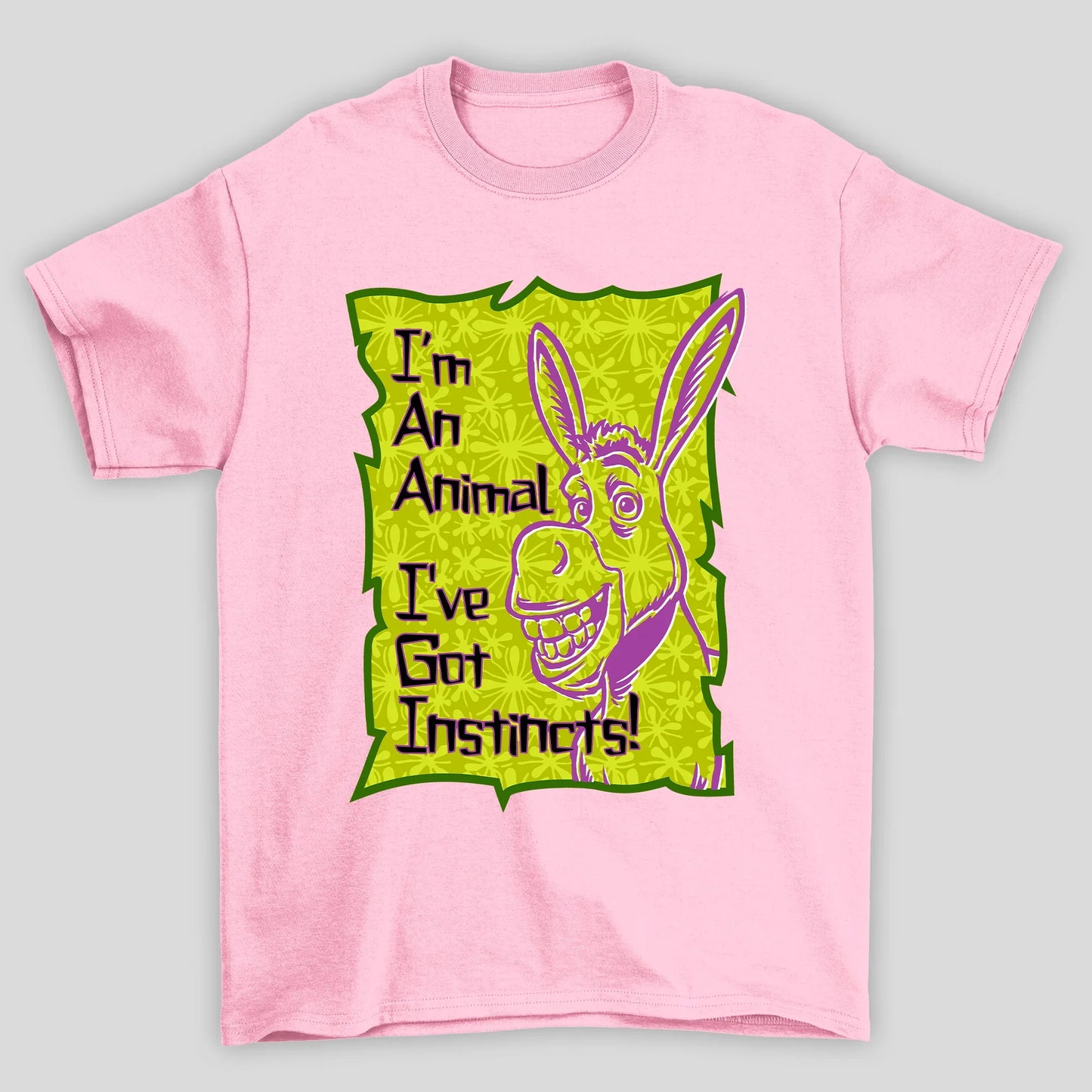 Camiseta Básica Unissex Im An Animal Burro Shrek
