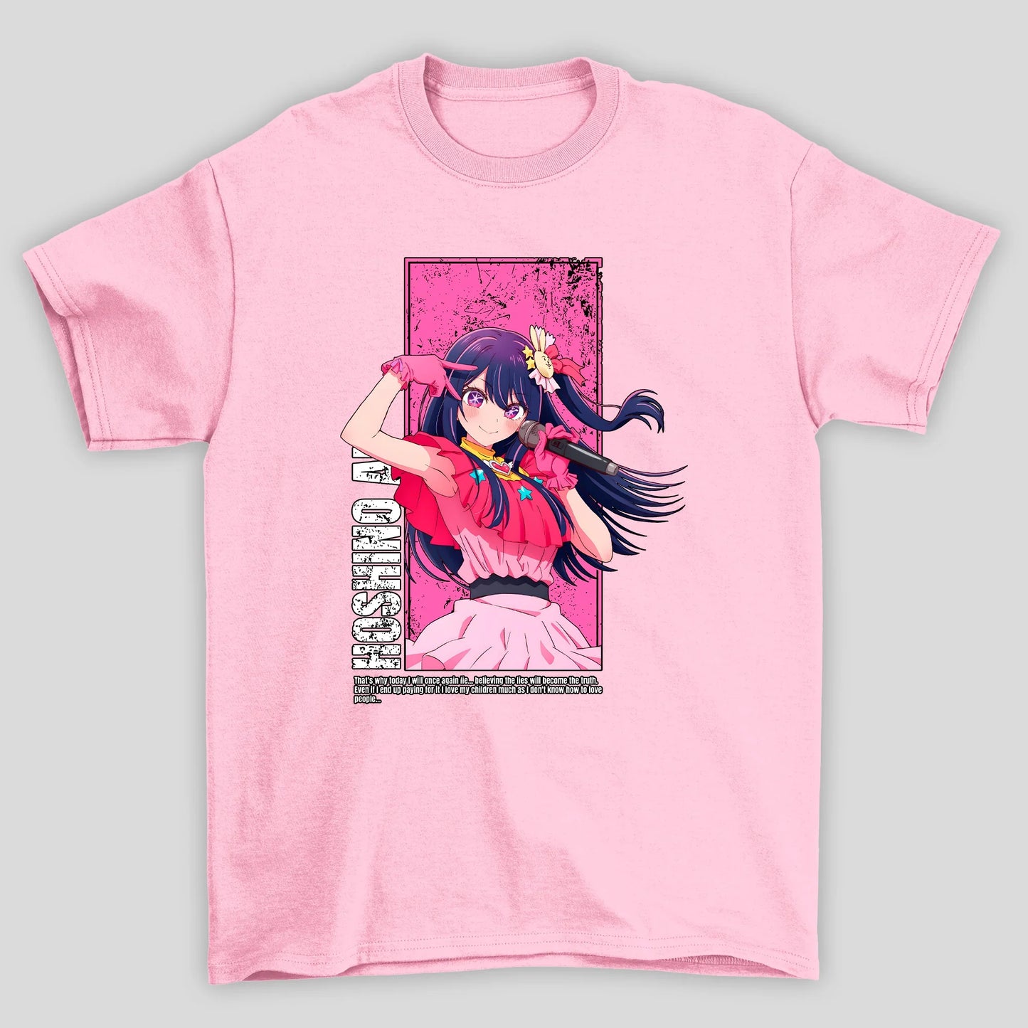 Camiseta Básica Unissex Ai Hoshino Oshi No Ko