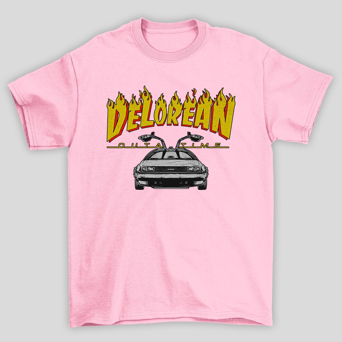 Camiseta Básica Unissex Delorean Outatime Back To Future