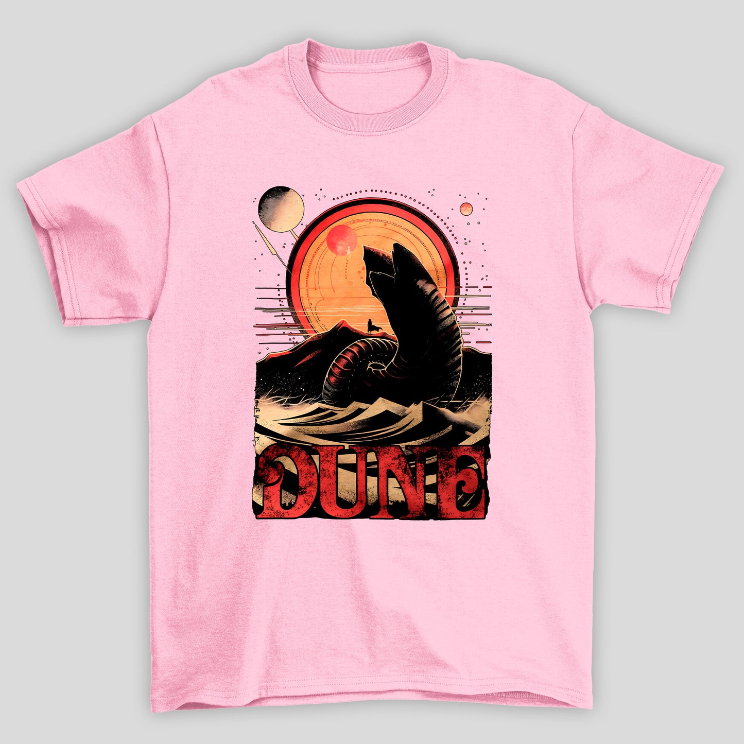 Camiseta Básica Unissex Duna Verme Silhueta