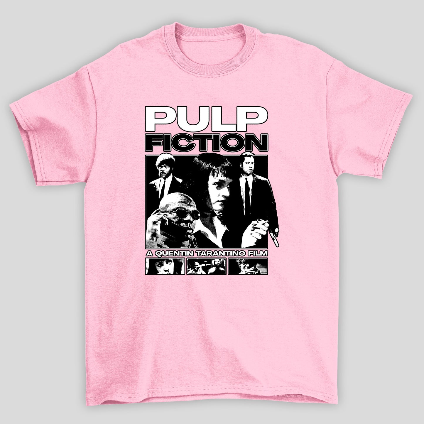 Camiseta Básica Unissex A Quentin Tarantino Film Pulp Fiction